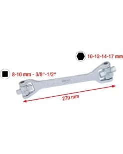 Clé de vidange universelle (150.9302) - KS TOOLS