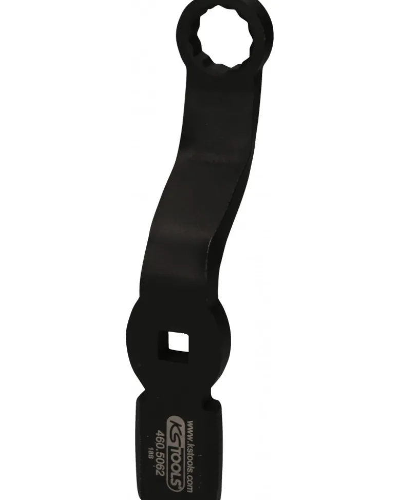 Clé à frapper coudée 24mm pour raccords d'étriers de frein - KS TOOLS