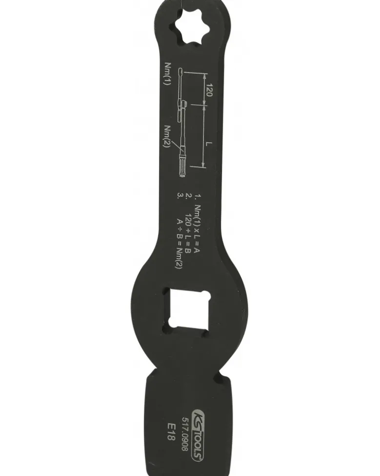 Clé à frapper TORX E18, 3/4" (étriers de frein) - KS TOOLS