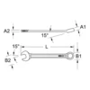 Clé mixte, 1/4”, 922.0051 - KSTOOLS