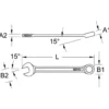 Clé mixte, ULTIMATE, 17 mm (922.0017) - Kstools