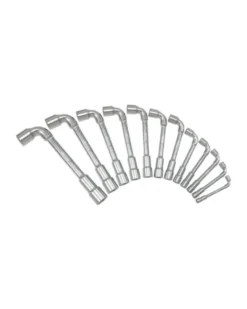 Clé à pipe, débouchées métriques, jeu de 12 (517.0442) - KS Tools