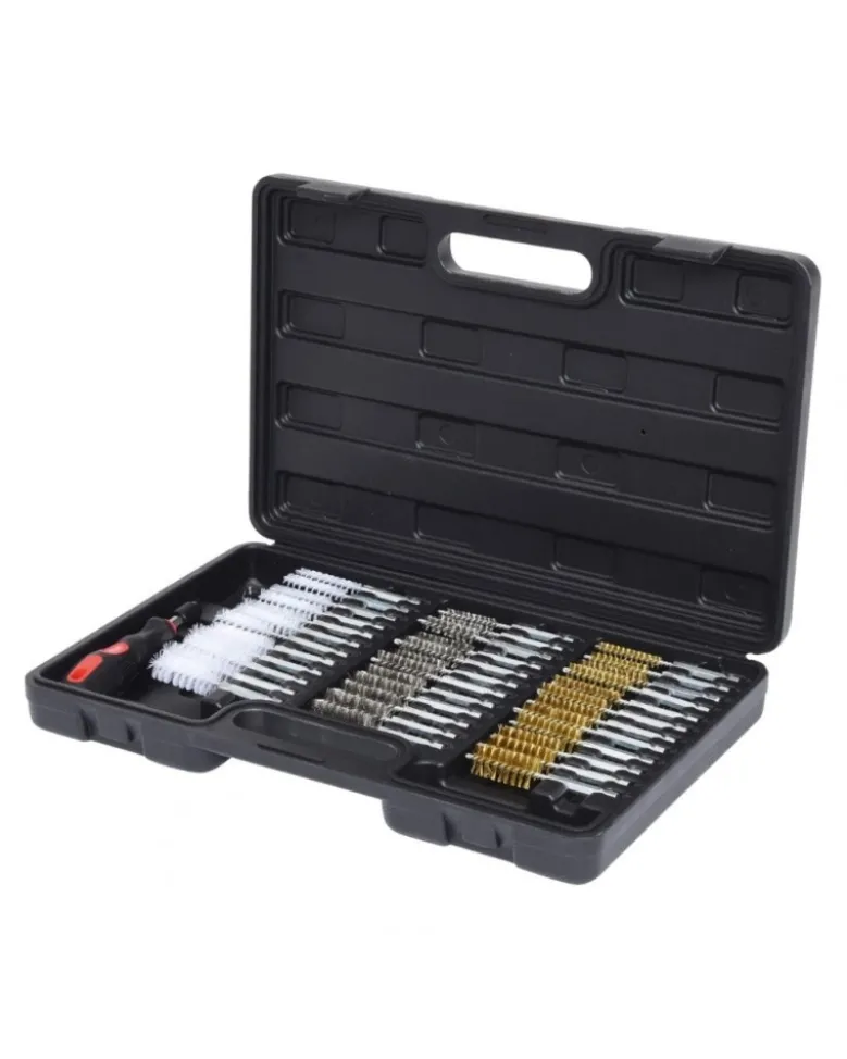 Coffret brosses de nettoyage puit de bougie - KS TOOLS (340.0010)