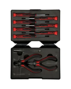 Coffret de pinces et tournevis électroniques, 10pcs - Kstools