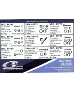 Coffret, leviers, serrure portière voiture - 3RG