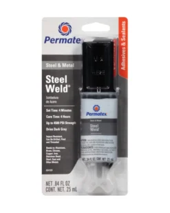 Colle métal, gris, 25 ml - Permatex