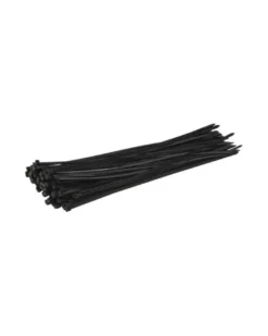 Collier de serrage en nylon, noir, 7.2 x 450mm - SODISE