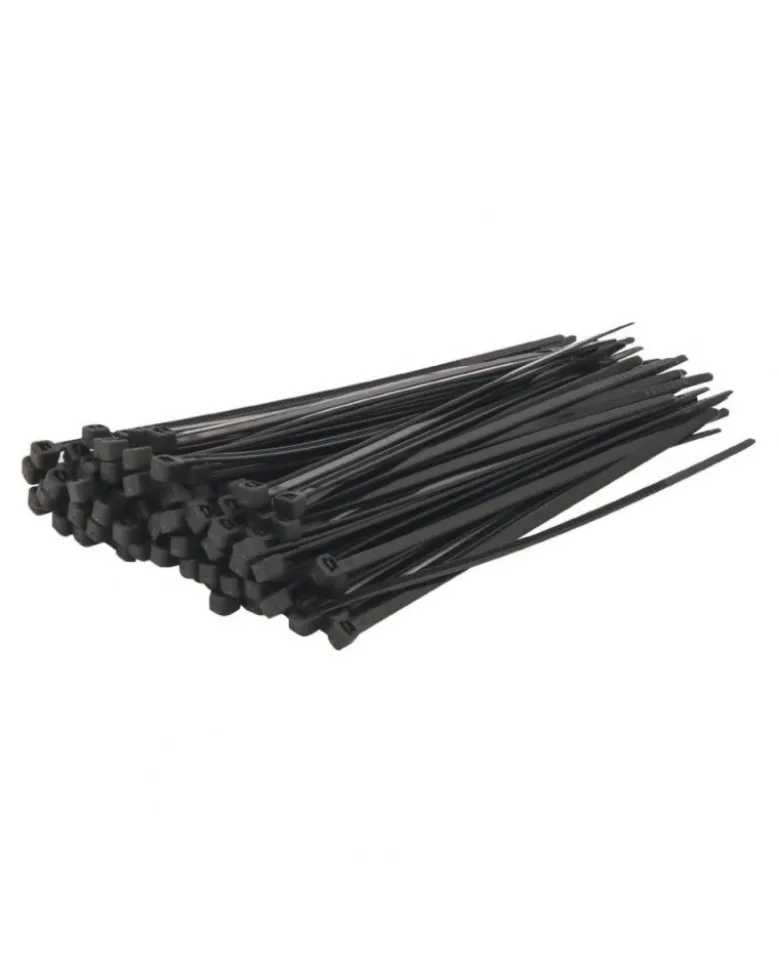 Collier de serrage nylon, lot de 100 pcs, 3,6x140mm – Sodise