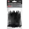 Collier de serrage plastique, noir, 3.6x250mm, 100pcs - MA professional