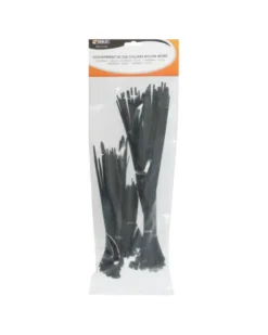 Colliers de serrage, nylon, 250 pièces - Sodise