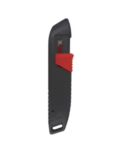 Cutter lame rétractable, métallique, 19mm – Sodise