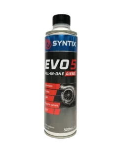 Décrassant moteur diesel, 5 en 1, EVO5, 500ml - Syntix