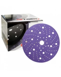 Disques abrasifs, CRV céramique, multi-trous, 150 mm, grain 240, x100 - DIALANN