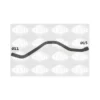 Durite de radiateur SASIC Ref : SWH0458