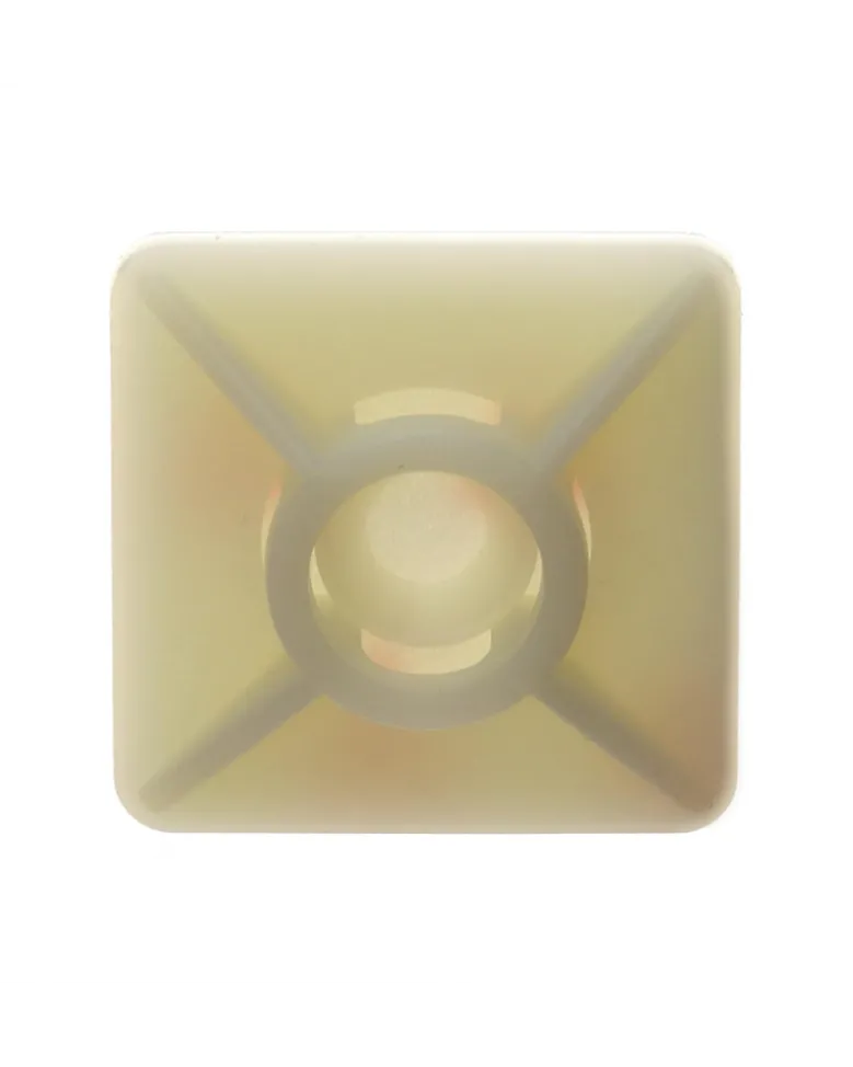 Embase adhésive, 27x27mm, 10pcs - Restagraf