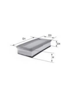 Filtre à air MECAFILTER ELP9451 adaptable PSA OPEL TOYOTA VAUXHALL