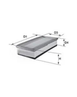 Filtre à air MECAFILTER ELP9562 adaptable PSA
