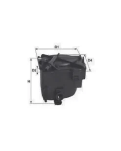 Filtre à carburant MECAFILTER ELG5297 adaptable VAG PSA ...