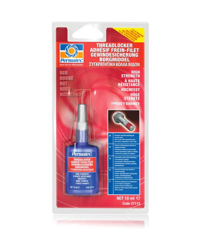 Frein filet rouge 10ml - Permatex