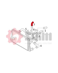 Gaine de suralimentation SEIM Ref : 981047