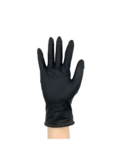 Gant nitrile, noir, taille M, x100 - KSTOOLS