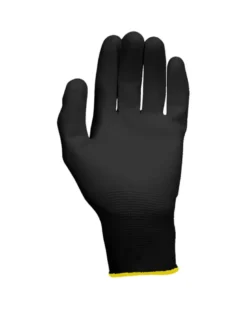Gants microfibre, noir, T11, 12 paires - Kstools