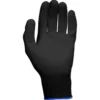 Gants microfibre, noir, T10, 12 paires - Kstools