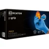 Gants nitrile, bleu, taille L, x50 - Mercator