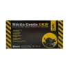 Gants nitrile noir, taille S, x50 - Rubberex