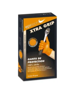 Gants nitrile, orange, Taille M, (boite 50) - Epitech