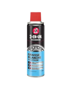 Graisse blanche, lithium, 250 ml - 3-EN-UN