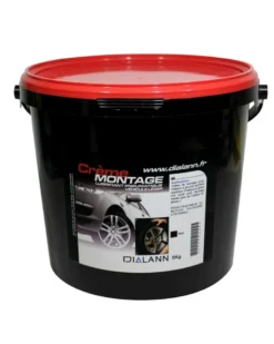 Graisse à pneu, lubrifiante, noire, 5kg - Dialann