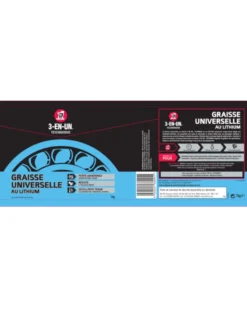 Graisse universelle, lithium, 1kg - 3-EN-UN