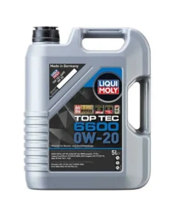Huile moteur 0W20, antifriction, Top Tec 6600, 5L - Liqui Moly