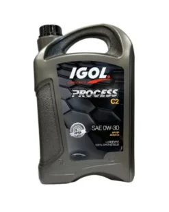 Huile moteur 0W30, process C2, 5L - IGOL