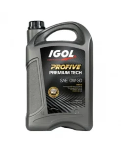 Huile moteur 0W30, Profive premium tech, 5L – IGOL