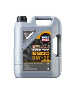 Huile moteur 0W20, Top Tec 6200, Longlife IV, 5L - Liqui Moly