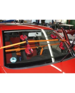 Jeu de ventouses double pour vitre ou pare-brise et sangle KSTOOLS
