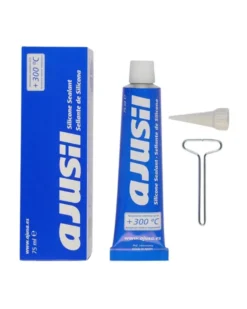 Joint silicone noir, AJUSIL, 75ml - Ajusa