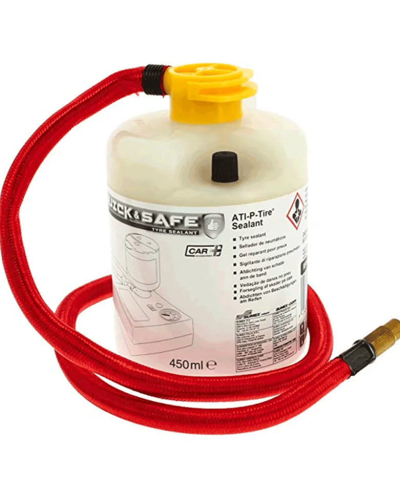 Kit anti-crevaison, moto, voiture - Quick & Safe