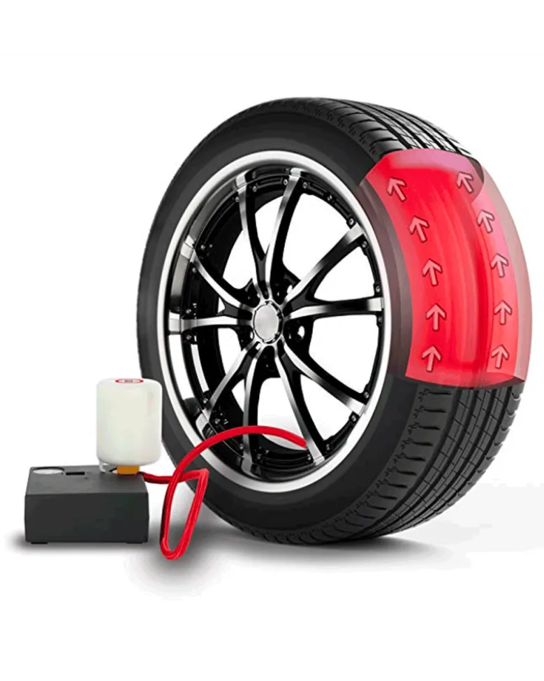 Kit anti-crevaison, moto, voiture - Quick & Safe