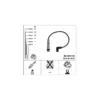 Kit de câbles d'allumage 44316 NGK adaptable VAG