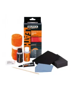 Kit réparation cuir, noir voiture - QUIXX