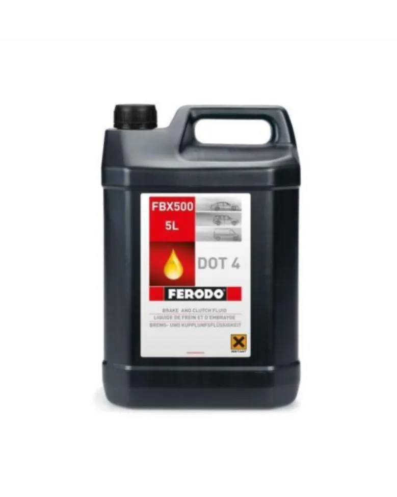Liquide de frein DOT 4, 5L - Ferodo