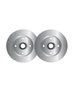 Lot de 2 disques de frein MGA D2154R adaptable CITROËN OPEL