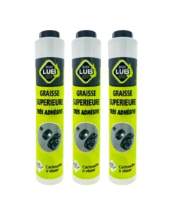 Lot de 3 Graisse mécanique, très adhésive, 400g - Sodilub