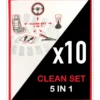 Lot de 10 Kit protection voiture jetable, 5 en 1 - Dialann