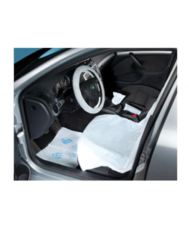 Lot de 10 Kit protection voiture jetable, 5 en 1 - Dialann