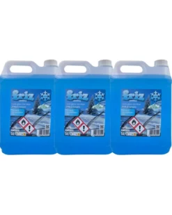 Lot de 3 Lave-glace voiture, été hiver, -15°C, 5L - Diframa