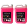 Lot de 2 Liquide de refroidissement, rose, 5L, EXCELL HDI -37°C